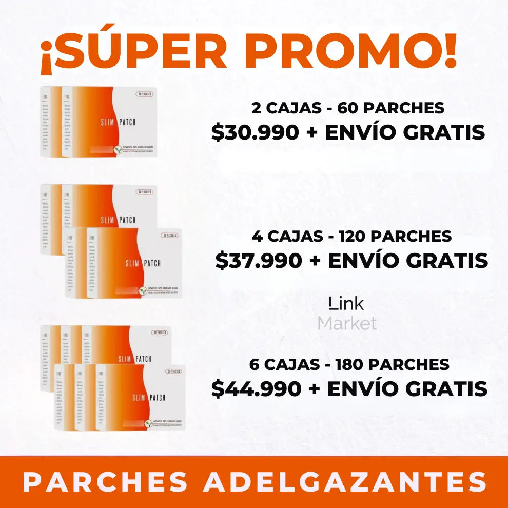 Parche Adelgazante Slim Patch (3 cajas)