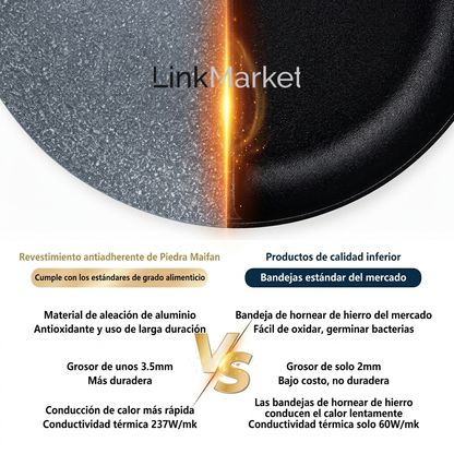 Disco Antiadherente 30cm: Cocción Rápida y Uniforme