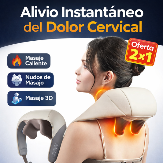 NeckRelief - MASAJEADOR CUELLO Y ESPALDA