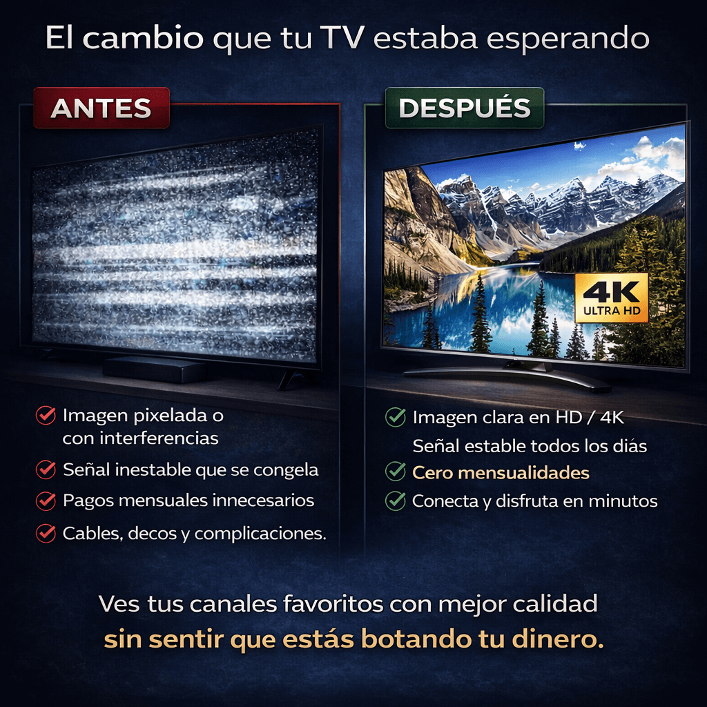 Antena Digital HD para TV