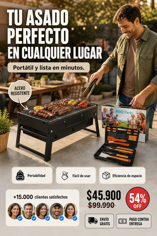 Parrilla Plegable
