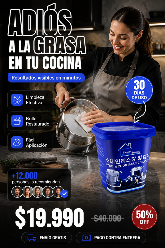 Pasta Magica Limpiador De Horno Ollas
